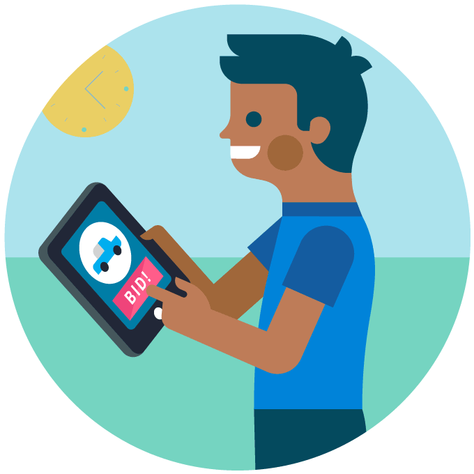 1. Start Bidding Online